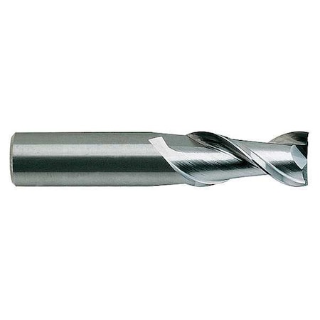 YG-1 TOOL CO Carbide End Mill, Sq, 3/16, 3/4 Cut L 02565