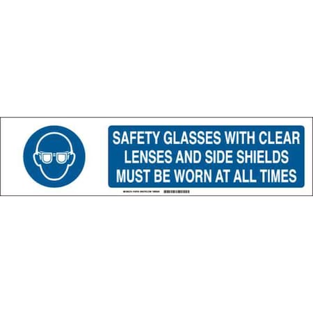 Brady Slider Insert, Alum, 23-7/8 in. W, English 140800