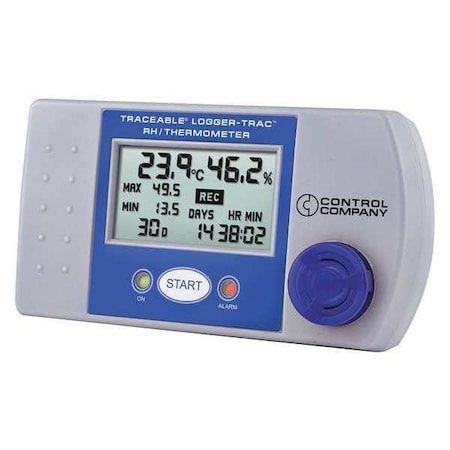 Traceable Data-Logger, RH/Temp, -20.2 to 161.6 Degrees F 6550