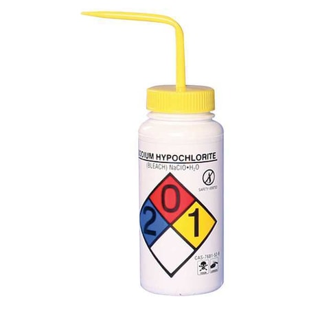 Sp Scienceware White, Wash Bottle 16 oz., PK4 F11816-0015