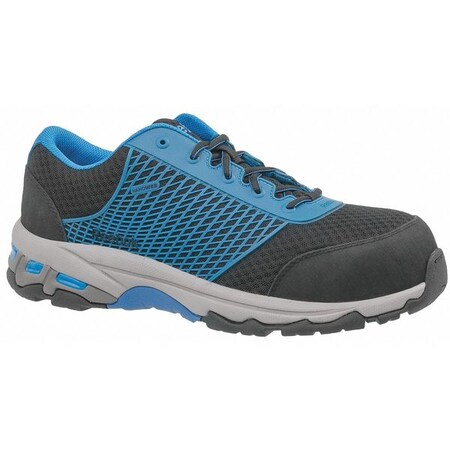 Reebok Men's, Composite Toe, Athletic Work Shoes, 8-1/2, W, Black/Blue, 144620 RB4620-8.5W