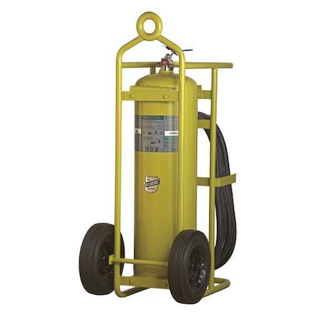 Buckeye Fire Equipment Wheeled Fire Extinguisher, 150 lb Capacity, Class ABC , UL Rating10A:120B:C , Halotron 71500