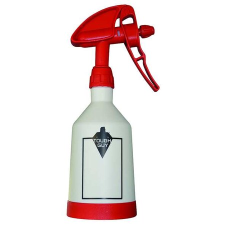Tough Guy 0.5L White/Red, High Density Polyethylene Dual Spray Bottle (Formerly Tough Guy) 35WT53