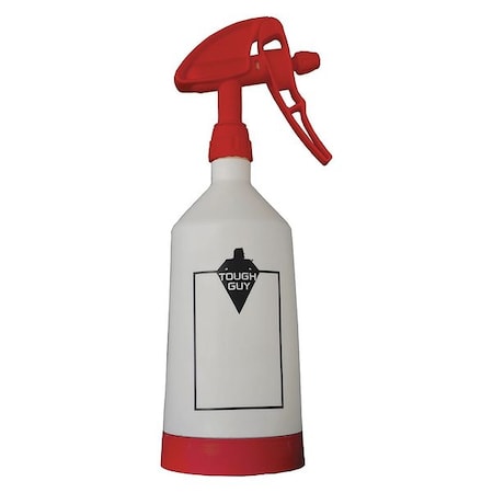Tough Guy 1L White/Red, Plastic Dual Spray Bottle (Formerly Tough Guy) 35WT57