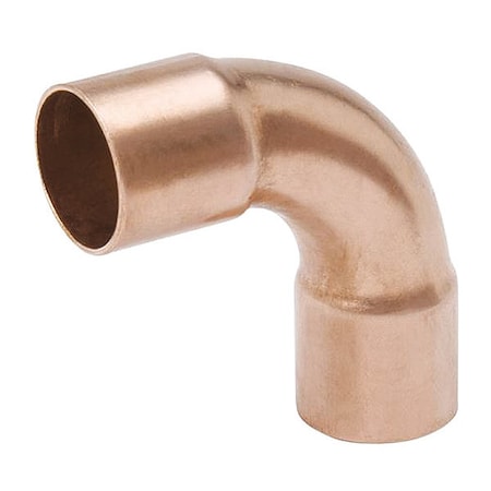 Streamline 5/16" C Copper 90 Degree Long Radius Elbow W 02710