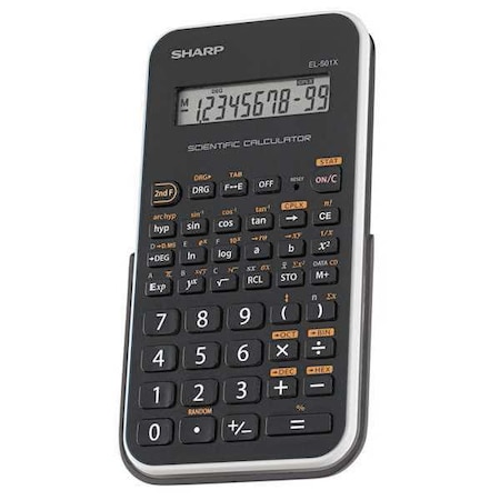 Sharp Scientific Calculator, LCD, 10 Digit SHREL501XBWH