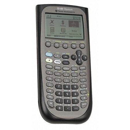 Texas Instruments Programmable Graphing Calculator, LCD TEXTI89TITANIUM