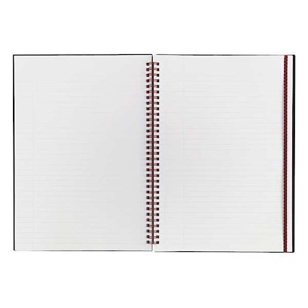 Black N Red 11-3/4 x 8-1/4" Twinwire Notebook JDKE67008