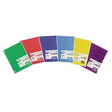 Mead 10-1/2 x 8" Spiral Bound Notebook MEA05510