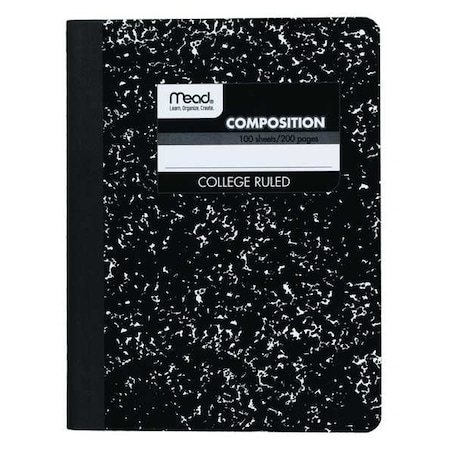 Mead 9-3/4 x 7-1/2" Sewn Composition Book MEA09932