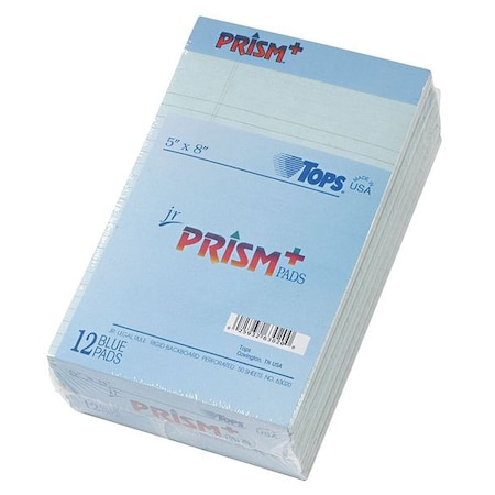 Tops 5 x 8" Colored Writing Pad, Pk12 TOP63020