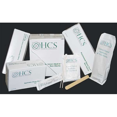 Hcs Cotton Tip Swab, Wood, 6, PK10000 HCS1005