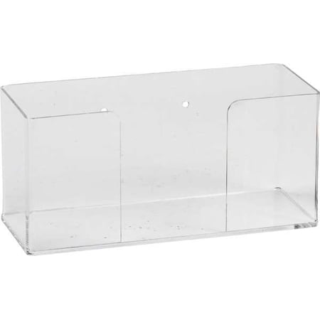 Brady Glove Dispenser, Acrylic, Holds (1) Box , Clear GD01