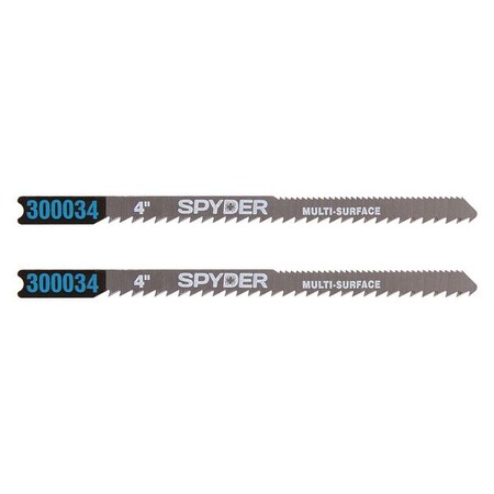 Spyder Double Sided Jigsaw Blade, U Shank, PK2 300014