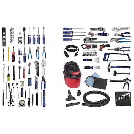 Flexcart Maintenance/Engineering Tool Set, 130pcs FC20-ETS