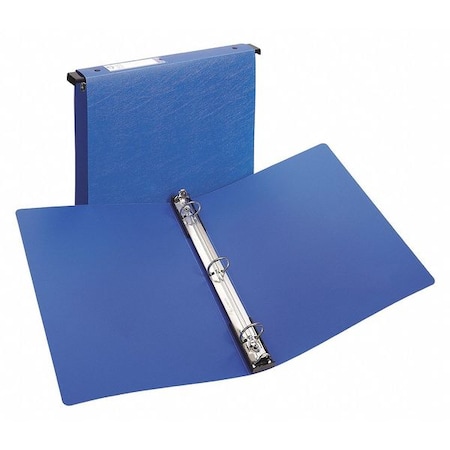 Zoro Select Ring Binder, Blue, Round Ring AVE14800