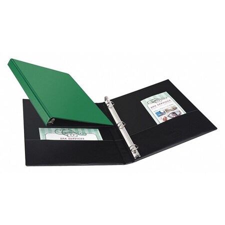 Avery Durable Binder, Slant, 1/2in, Standard, Grn AVE27053
