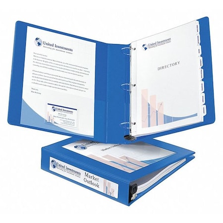 Avery Heavy Duty Binder, 1-1/2 in., Royal Blue AVE68030