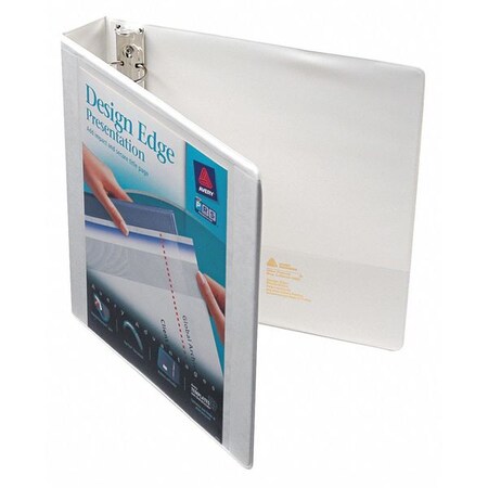 Avery Durable Binder, Slant, 1-1/2 in., White AVE68085