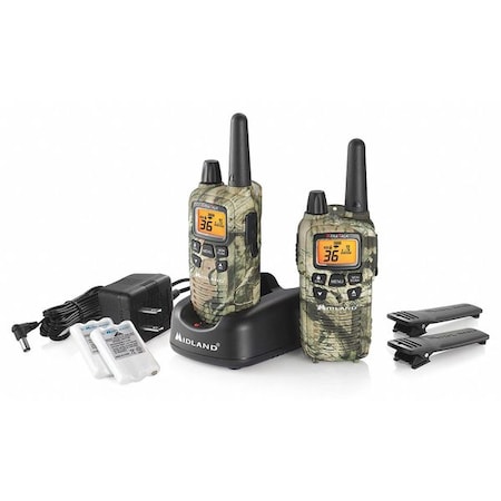 Midland Radio Two Way Radio, LCD, 36 Channels, PR LXT650VP3