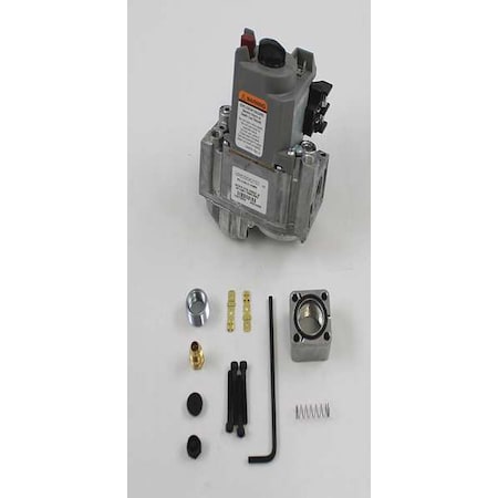 Honeywell Gas Valve, Nat/LP, Standing Pilot, 24VAC, 3.0 to 5.0" WC, Standard Opening, 0.5A, 1/2" Inlet Size VR8200A2132