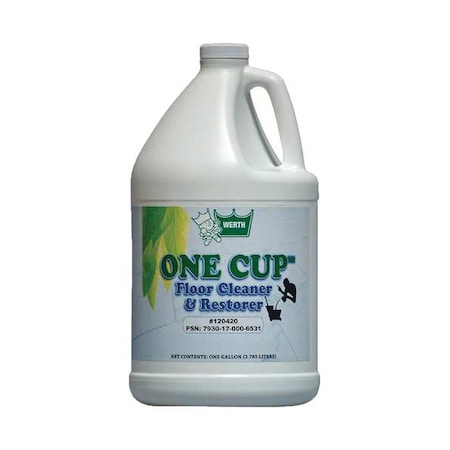 Werth Sanitary Supply Bio-Based Floor Cln Restorer, 1 gal, PK4 120420