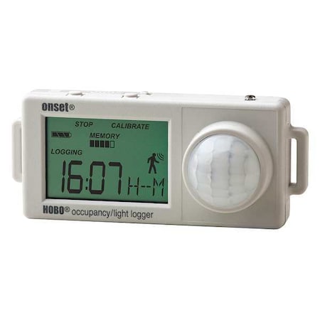 Hobo Data Logger, Room Occ to 12m/Light, 128 KB UX90-006