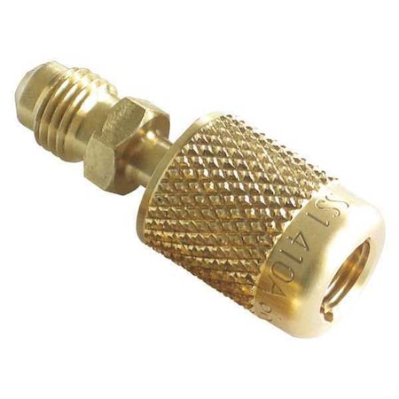 Jb Industries Quick Coupler, 1/4 In M x 5/16 In F, 0 Deg 33115N