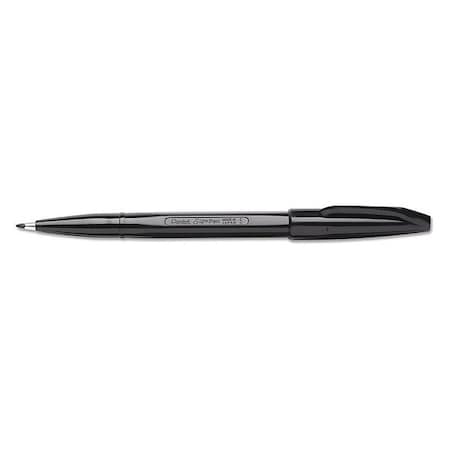 Pentel Porous Point Pen, Fine 0.7 mm, Black PK12 PENS520A