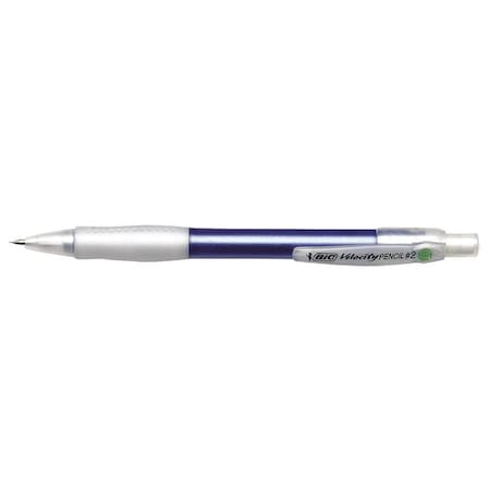 Bic Mechanical Pencil, 0.7mm, Blue, PK12 BICMV711BK