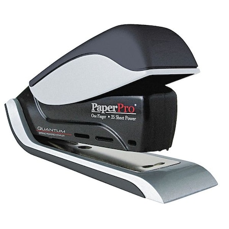Paperpro Stapler, 25 Sheet, Black Silver ACI1140