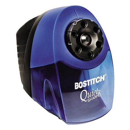 Bostitch Pencil Sharpener, Electric, Desktop, Blue BOSEPS10HC