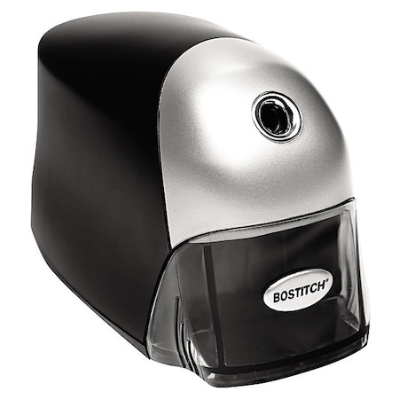 Bostitch QuietSharp Executive Electric Pencil Sharpener, AC-Powered, 4 x 7.5 x 5, Black/Graphite BOSEPS8HDBLK