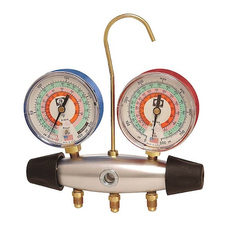 Jb Industries 1/4IN Aluminum 2-Valve Zepplin 24425