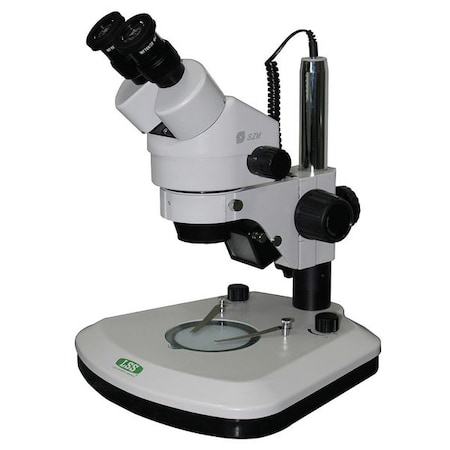 LAB SAFETY SUPPLY Stereo Binocular Zoom Microscope 35Y976