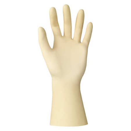Ansell AccuTech 91-225, Disposable Gloves, 9.00 to 9.99 mil Palm, Latex, Powder-Free, 9, 200 PK, Beige 91-225