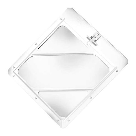 Labelmaster Vehicle Placard Holder, Anodized Aluminum, 14 1/8 in W x 12 1/2 in H 80SM97