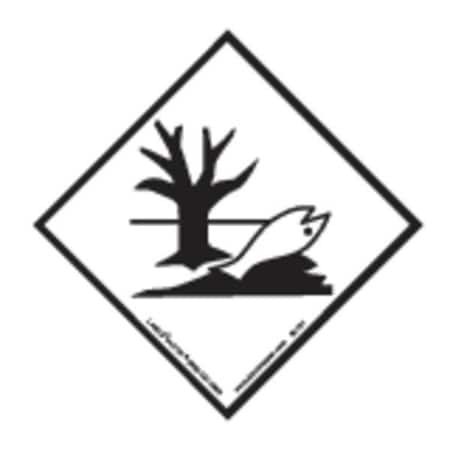 Labelmaster DOT Handling Label, No Legend, Vinyl, 3-15/16" W, 3-15/16" H SL701