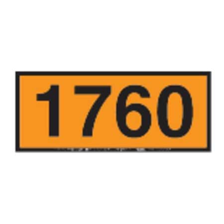 Labelmaster Panel Placard, 400mmx160mm, UN 1760 35ZL97