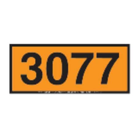 Labelmaster Panel Placard, 400mmx160mm, UN 3077 35ZL98