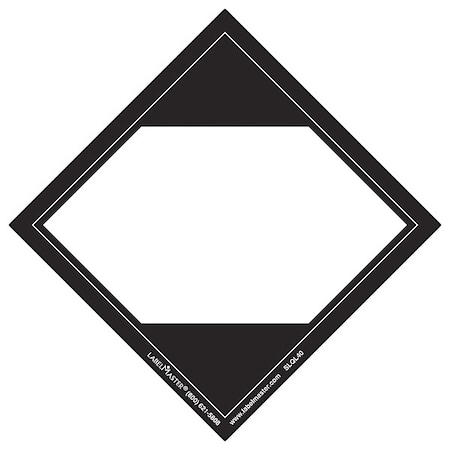 Labelmaster Limited Quantity Label, 100mmx100mm, 500, SLQL40 SLQL40
