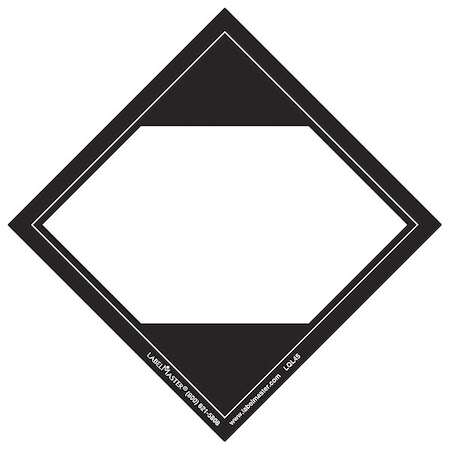 Labelmaster Limited Quantity Label, 100mmx100mm, 100, LQL45 LQL45