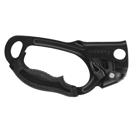 Petzl Right Handled Ascender, 1124 lb, Blk, 3/4in B17ARN