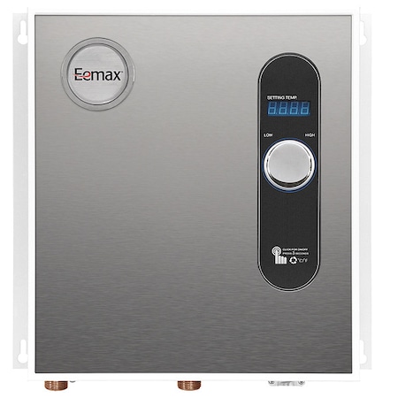 Eemax Residential Electric Tankless Water Heater, General Purpose, 80 to 140 Degrees F, 240VAC, 27000 W HA027240
