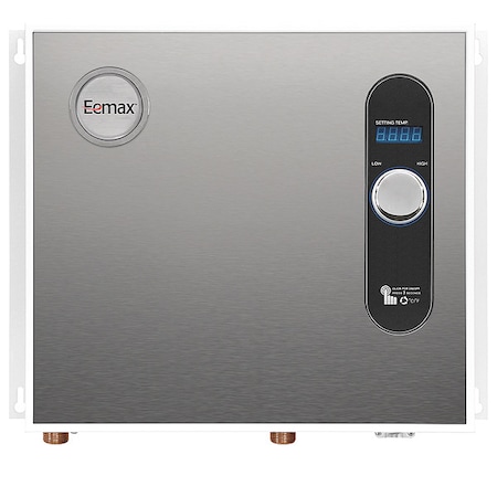 Eemax Residential Electric Tankless Water Heater, General Purpose, 80 to 140 Degrees F, 240VAC, 1 Phase HA036240
