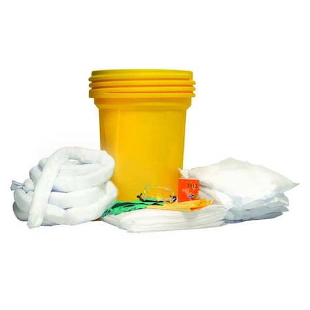 CONDOR Spill Kit, Oil-Based Liquids 35ZR96