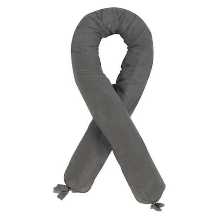 Condor Absorbent Sock, Gray, 4 gal., PK4 35ZR48