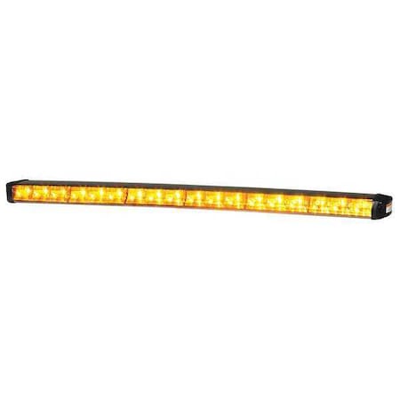Federal Signal Lightbar, LED, Flat, 18 LEDs, 6 Heads SL6S-A
