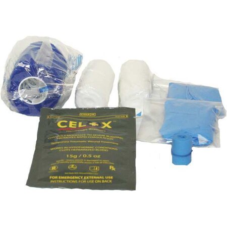 First Voice Bleed Aid Kit, Poly Bag, 7 Components ASK01