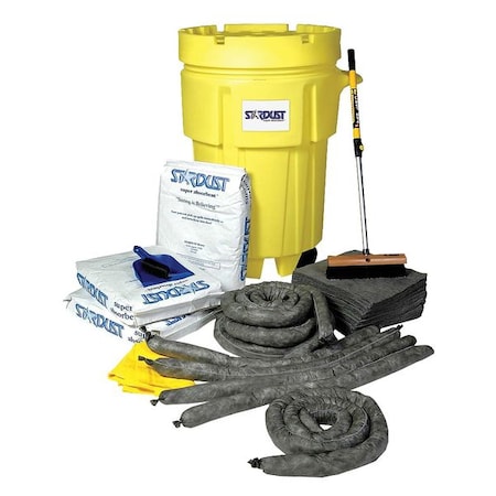 Stardust Wheeled Spill Kit, Chem/Hazmat D950U